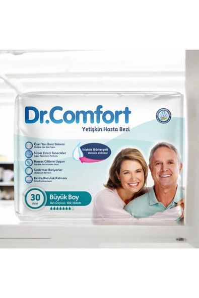 DR.COMFORT Dr Comfort Hasta Bezı 30lu Large