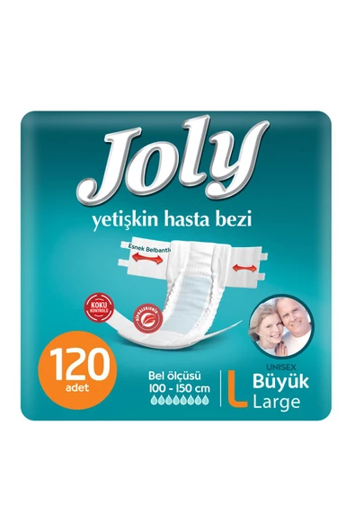 JOLY Yetişkin Bezi Large 120 Adet