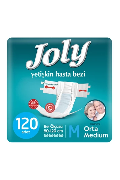 Joly Yetişkin Bezi Medıum 120 Adet