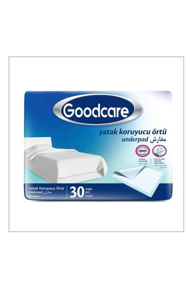 GOODCARE Yatak Koruyucu Örtü 60x90cm 30 Lu
