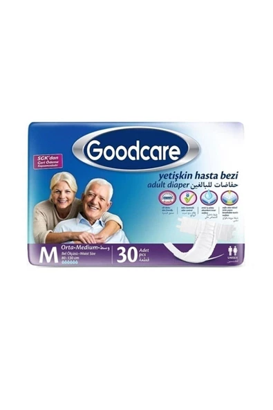 Goodcare Belbantlı Bez 1 Paket 30 Adet M