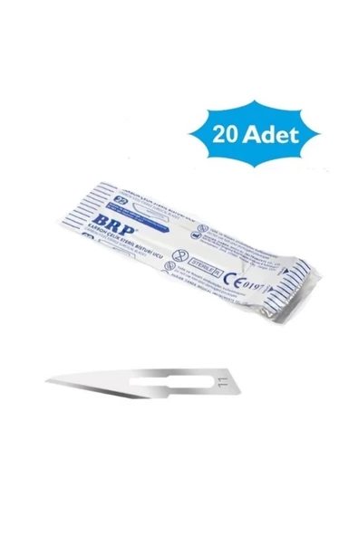 BRP 11 Numara Bistüri Ucu (20 Adet)