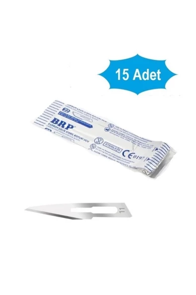 BRP 11 Numara Bistüri Ucu (15 Adet)
