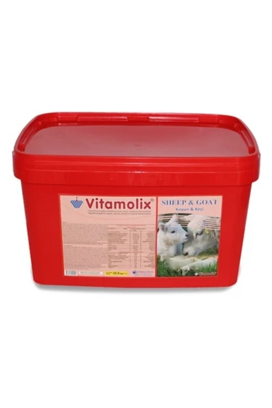 Vitamolix Sheep 22,5 Kg Koyun Ve Keçi Için Yalama Kovası