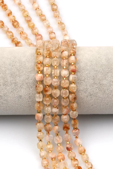 Sitrin Doğal Taş Dizi 5 mm Hexagonel Kesim ürün görseli