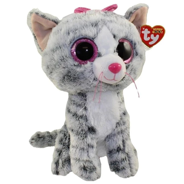 TY Beanie Boos Kedi Kiki Peluş 15 cm ürün görseli 1