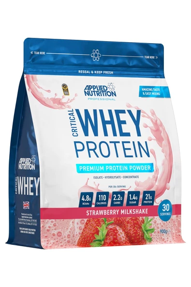 Applied Nutrition Critical Whey Protein Tozu Çilek 900GR