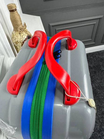 ARMİNE PVC ÇANTA GRİ - 376 - 2