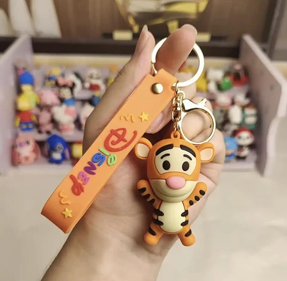 Winnie The Pooh Tigger 3d Anahtarlık Çanta Süsü