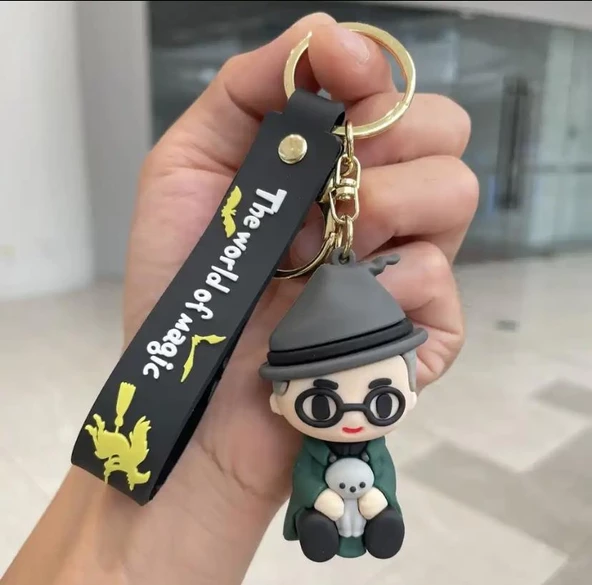 Harry Potter Karakterleri Silikon Anahtarlık Çanta Süsü ürün görseli