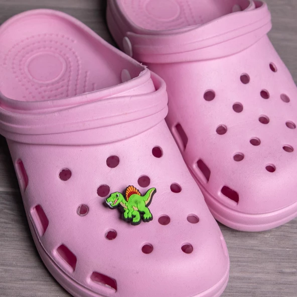 Turuncu Dinazor Terlik Süsü - 6