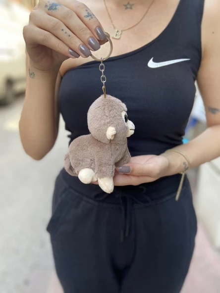 Sevimli  Maymun Anahtarlık Çanta Süsü - Resim 6