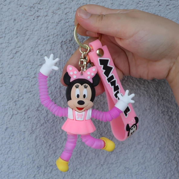 Disney Minnie Mouse  Uzayan Anahtarlık Ve Çanta  Süsü - 2
