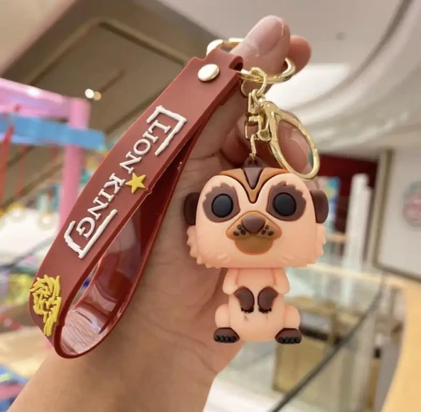 Disney  Simba Karakterleri  Timon  Silikon Anahtarlık Çanta Süsü ürün görseli