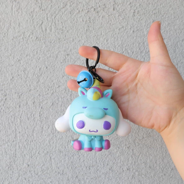 Sanrio Kuromi 3D  Figür Anahtarlık - Resim 7