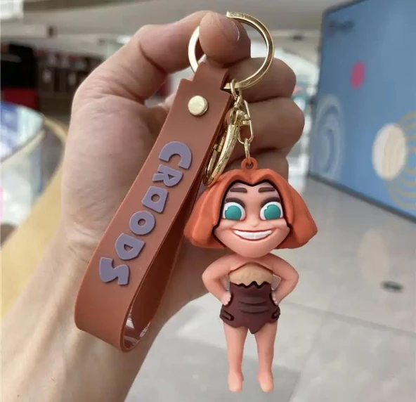 Crood Karakterleri  Eep Silikon Anahtarlık Çanta Süsü ürün görseli