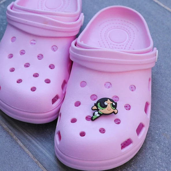 Powerpuff Girls Silikon Tekli Süsü Jibbz - Resim 2