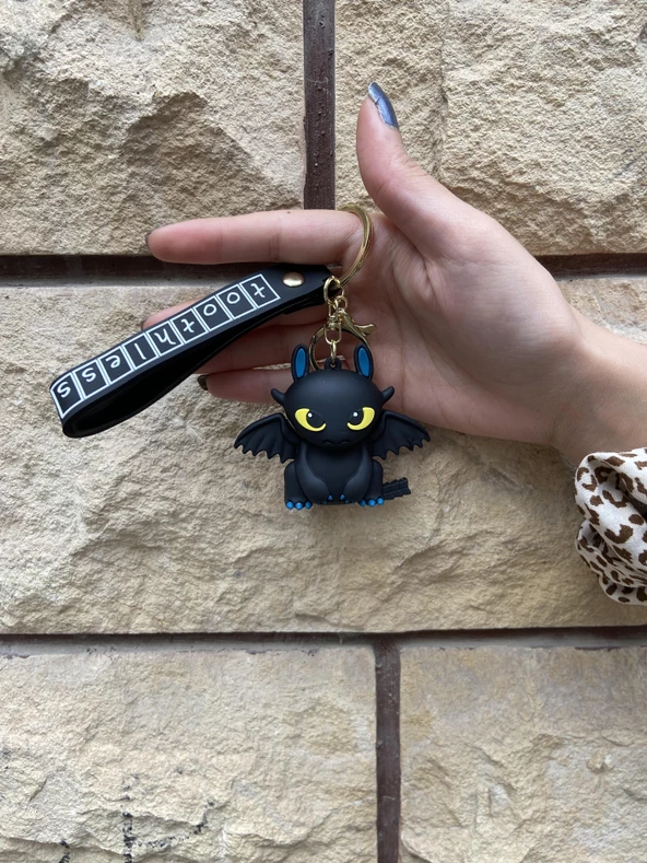 Ejderhanı Nasıl Eğitirsin - Gecenin Öfkesi Anahtarlık - Resim 2