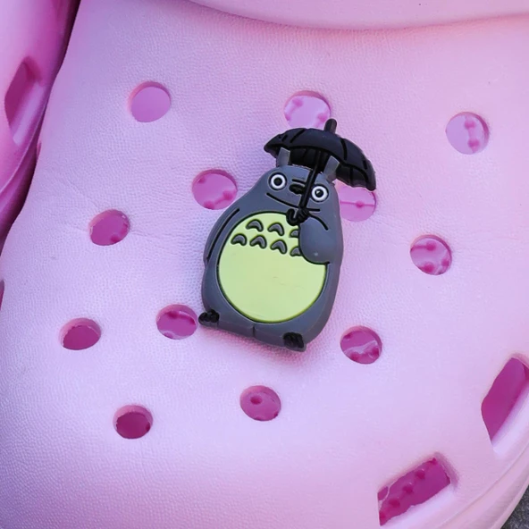 Şemsiyeli Totoro Jıbbz Terlik Süsü - 2