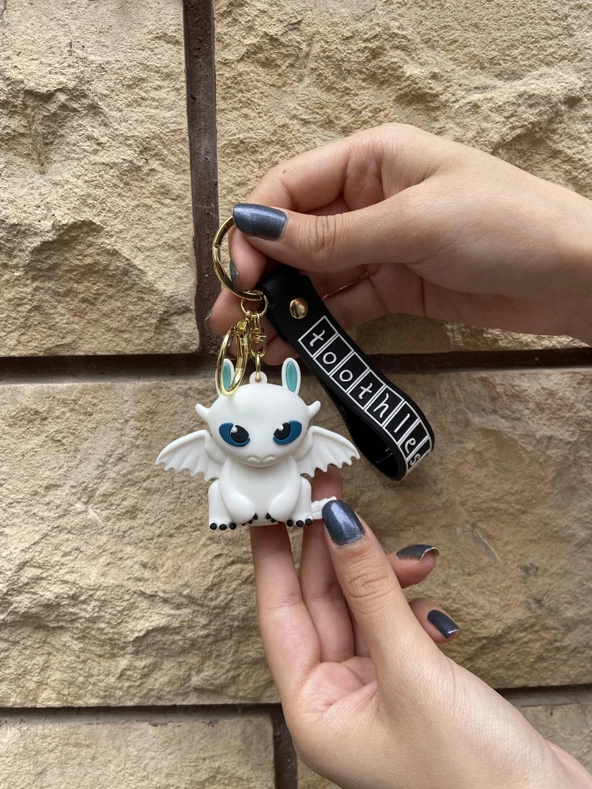 Ejderhanı Nasıl Eğitirsin - Gecenin Öfkesi Anahtarlık - Resim 4