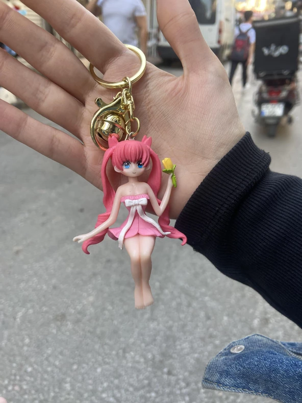 Anime Sevimli Kızlar Çanta  Süsü Anahtarlık - 2