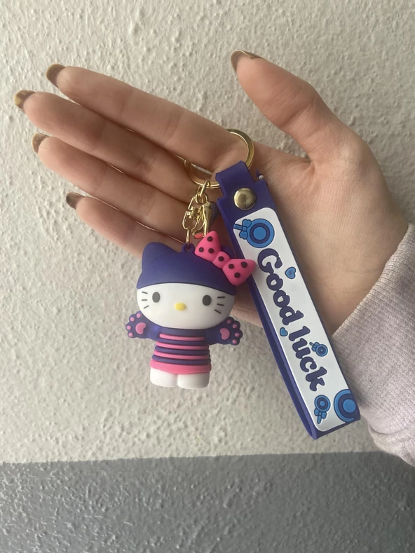 Sanrio Karakterler Silikon Anahtarlık Çanta Süsü - Resim 4