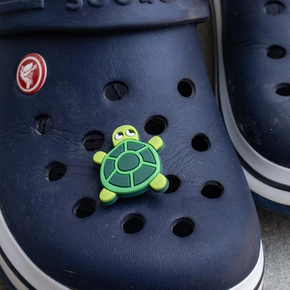 Kaplumbağa Crocs Jibbitz Terlik Süsü