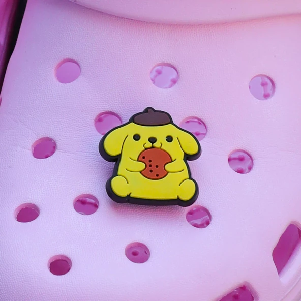 Sanrio Pompom Purin Terlik Süsü Jibbz ürün görseli