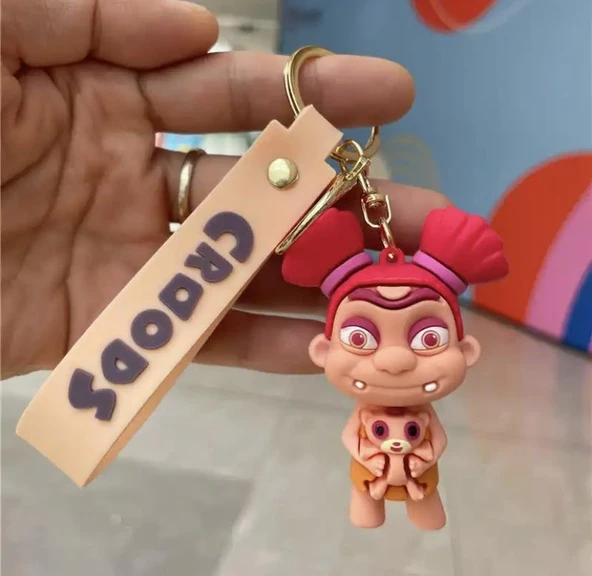 Crood Karakterleri  Sandy Silikon Anahtarlık Çanta Süsü