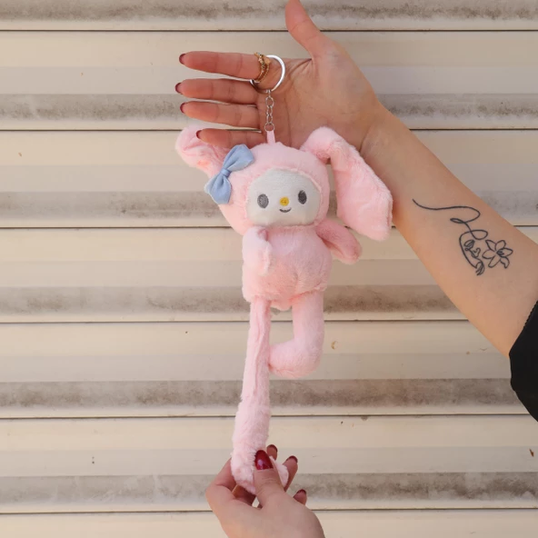 Sanrio My Melody Uzayan Kulaklı Peluş Anahtarlık - 2