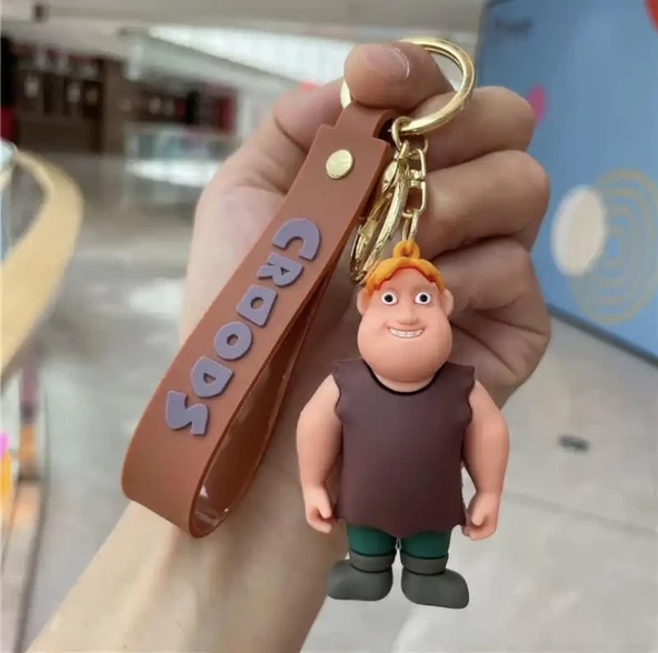 Crood Karakterleri  Thunk Silikon Anahtarlık Çanta Süsü ürün görseli