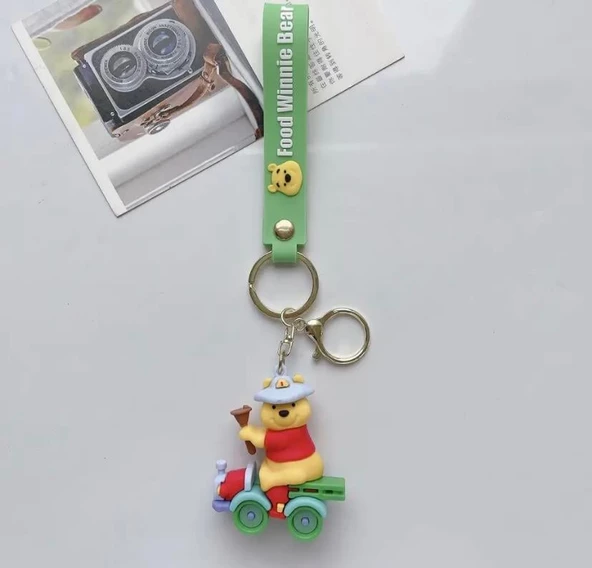 Disney Winniie The Pooh  1 ADET Anahtralık Çanta SÜSÜ - 4