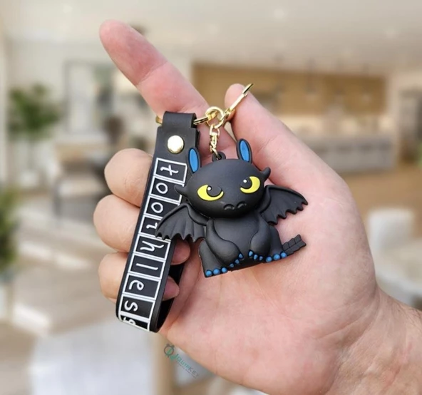 Ejderhanı Nasıl Eğitirsin - Gecenin Öfkesi Anahtarlık ürün görseli