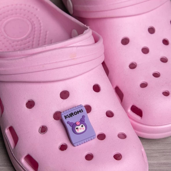 Kuromi jibbitz Crocs Uyumlu Terlik Süsü