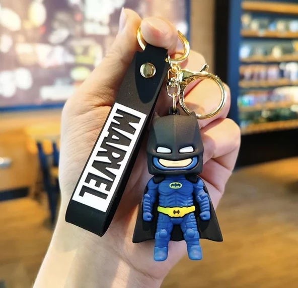 Batman Figürlü Silikon Anahtarlık - 3