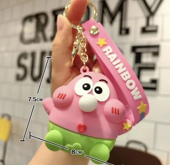 SüngerBob Stres  Atıcı  Anahtarlık  Çanta Süsü - Resim 4