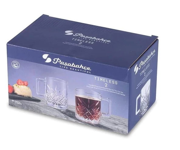 Paşabahçe 55462 250cc 2Li Timeless Kupa - 3