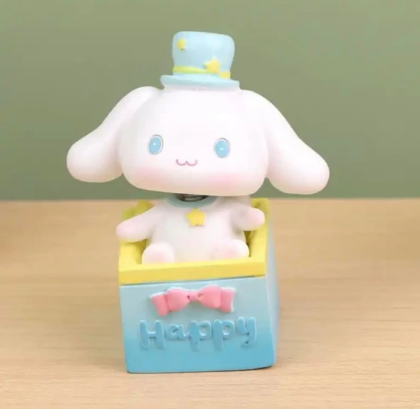 Cinnamoroll Figürlü Sallanan Kafa Masaüstü  Dekoratif Süs - 2