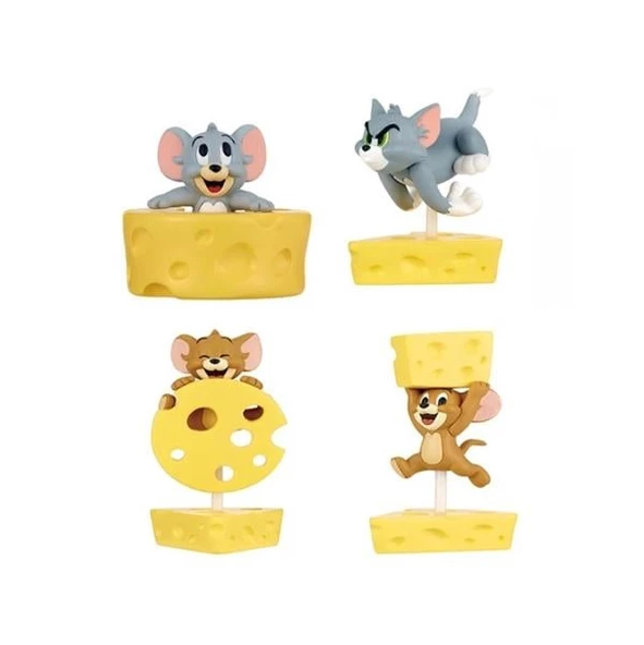 Tom ve Jerry Çizgi Film 4lü Figür Seti ürün görseli