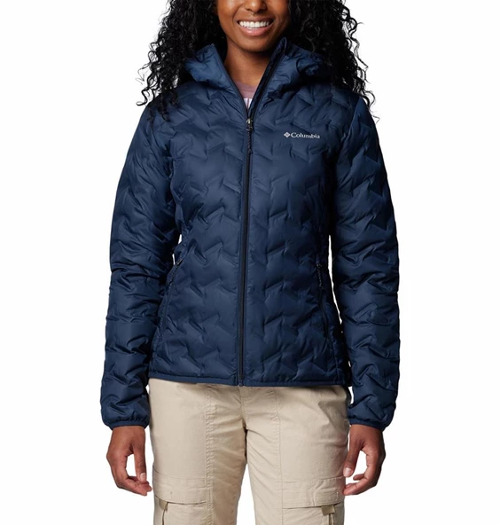 Columbia Delta Ridge™ II Down Hooded Jacket Kadın Outdoor Mont WK2769 - 1