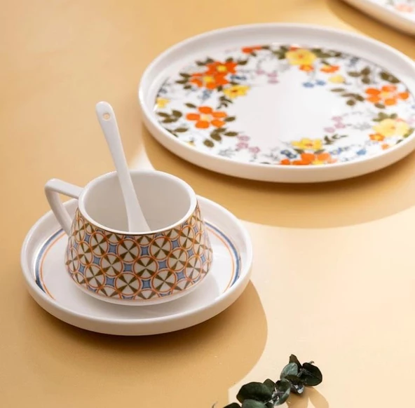 Emsan Teraryum Multicolor 32 Parça 6 Kişilik Kahvaltı Seti - 3