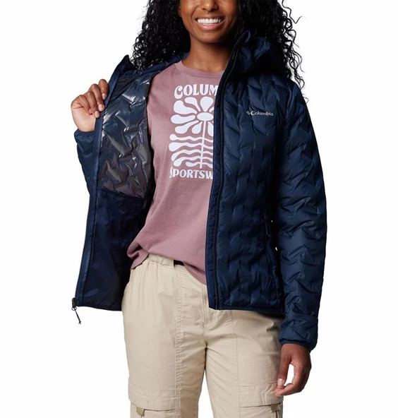 Columbia Delta Ridge™ II Down Hooded Jacket Kadın Outdoor Mont WK2769 - 4
