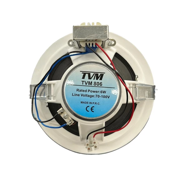 TVM TVM-806 6 Watt 16cm Hat Trafolu Tavan Hoparlörü - 2