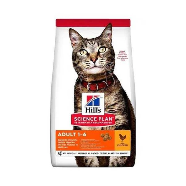 Hills Science Plan Tavuklu Kedi Maması 13+2 KG