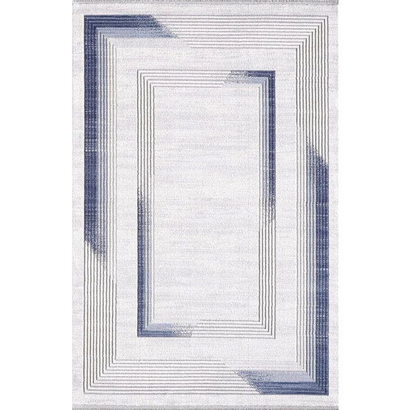 ARTEMİS DİOR 06404A KREM MAVİ HALI 200X290