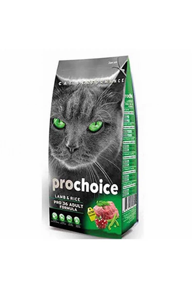 Prochoice Pro 36 Kuzu Etli Yetişkin Kedi Maması 2 Kg