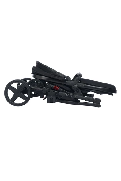 Jusso Pro Max Travel Sistem Bebek Arabası Siyah Siyah - 7