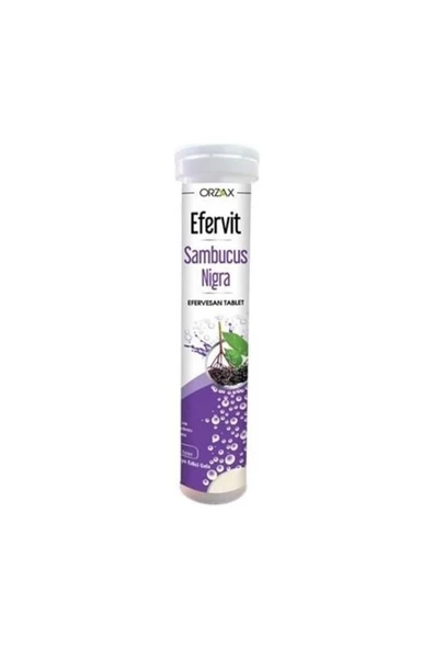 Efervit Sambucus Nigra Efervesan 20 Tablet