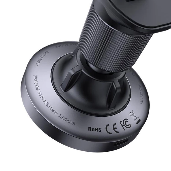 Mcdodo CH-5480 15W Manyetik Wireless Araç Tutucu-Siyah - 3