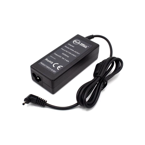 Well Power Acer Samsung Laptop Adaptörü 19V 3.42A 65W Wellpower WNA-AC041 - 2